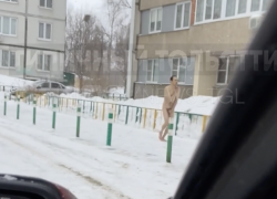 В Самарской области голый мужчина распугал посетителей супермаркета, а потом бегал по детской площадке В Самарской области голый мужчина распугал посетителей супермаркета, а потом бегал по детской площадке