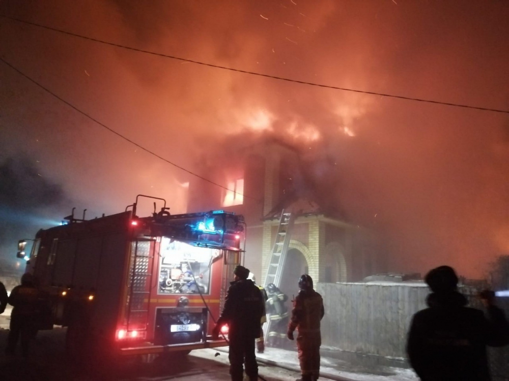 В Самаре сгорел ещё один купеческий дом в историческом центре
