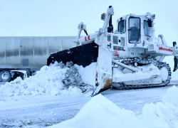 Ликвидированы последствия снежной бури на трассе Самара – Оренбург