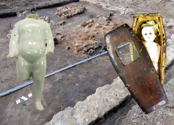 «Труп, приехавший на бал»: в центре Самары археологи нашли обезглавленный символ детской смерти