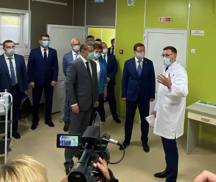 На открытие нового ковидного госпиталя в Тольятти пустили журналистов только избранных СМИ